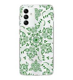 Samsung Galaxy M23  Kapak Nostalji Desen Tasarımlı Şeffaf  Kılıf