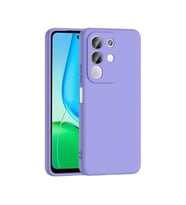 Coverzone Vivo Y29 4G ?le Uyumlu K?l?f Z-Mara Lansman Vieri Tam Koruma Arka Kapak Kamera Koruma �?k?nt?l? P�r�zs�z Y�zey Lila