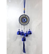 Northcity Metal Nazar Boncuğu Çan Alk3516 - Kapı Çanı ile Ev Koruma (41 Cm)
