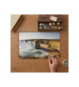 On İki Havari - Deniz Kıyısı Tasarımı 240 parça Ahşap Puzzle Ahşap Kutuda MP06209