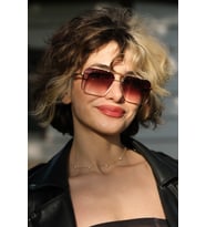 ESRADA BETTY BROWN UNISEX GÜNEŞ GÖZLÜĞÜ 58-18-140