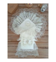 Bebek Kundağı Unisex Bebek Dış Kundak Battaniyesi Hastane Çıkışı Kundak Battaniye Yenidoğan Hediye