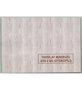 DİLMAN TAHSİLAT MAKBUZU 2/50 NS (OTOKOPİLİ)