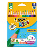 Bic Kids 12 Renk Jumbo Boy Üçgen Evolution Kuru Boya
