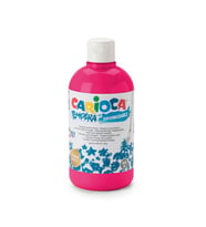 Carioca Tempera Yıkanabilir Poster Boya 500 ml. FUŞYA 
