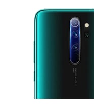 Xiaomi Redmi Note 8 Pro Uyumlu Zore Nano Kamera Koruyucu (Renksiz)