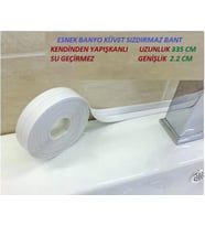 Evgereçlerim Su Sızdırmaz Lavabo Kenar Bandı (3.2m)