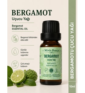 Bergamot Uçucu Yağı – 10 ml Saf ve Katkısız Bitkisel Uçucu Yağ