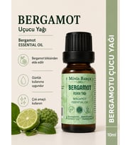 Bergamot Uçucu Yağı – 10 ml Saf ve Katkısız Bitkisel Uçucu Yağ