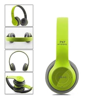 P47 Bluetooth Kulaklık (Yeşil)