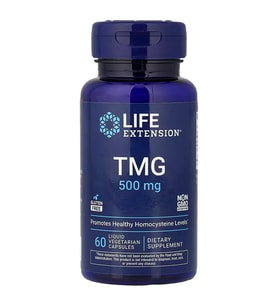TMG as betaine anhydrous 500 mg 60 Liquid vegetarian capsules