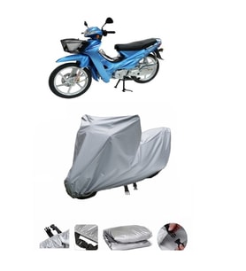 Asya AS 110-8  Gri Motosiklet Brandası ARKA ÇANTA UYUMLU DEĞİLDİR