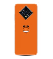 Infinix Zero 8 Kılıf Silikon Desen Özel Seri Garfi 1733