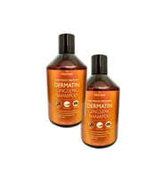 Dermatin Ginseng Shampoo - 2 Adet Saç Uzatan Saçı Güçlendiren ve Besleyen Ginsengli Şampuan500 ml