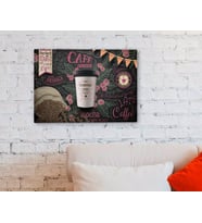 BK Home Coffee Tasarımlı Kanvas Tablo-38