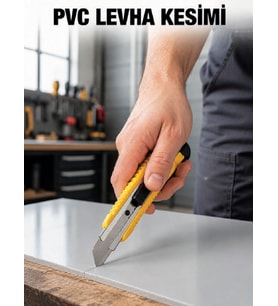 5’li Profesyonel Metal Falçata Seti Ergonomik Saplı Çok Amaçlı Kesici Maket Bıçağı