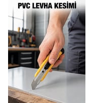 5’li Profesyonel Metal Falçata Seti Ergonomik Saplı Çok Amaçlı Kesici Maket Bıçağı
