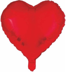 Pazariz  Kırmızı Kalpli Folyo Balon