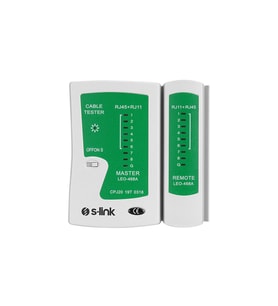 SL-468 RJ-45 RJ-11 KABLO TEST CİHAZI