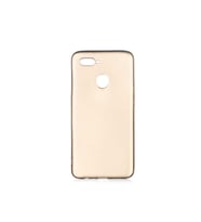 Oppo A12 Uyumlu Kılıf Zore Premier Silikon Kapak (Gold)