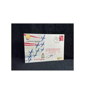 1976 İngiltere Kraliyet Hava Kuvvetleri ROYAL AİR FORCE RAF La Patrouille de France FDC İlk Gün Zar