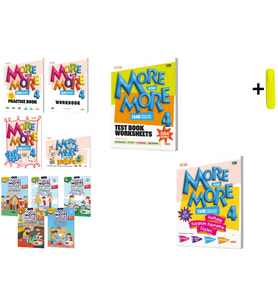 More And More 4. Sınıf İngilizce Konu Soru Tekrar Hikaye Seti 4 Kitap Yeni
