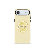 iPhone 17 Air Vorian Çift Katmanlı Kılıf Just A Girl Lemon