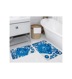 Eliana Home Baskılı 2'li Banyo Paspas Takımı RVG5251