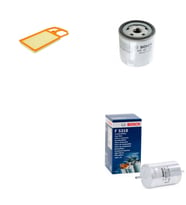 Bosch Filtre Bakım Seti Seat Toledo 1.6 105 Beygir 2000-2001 AUS AZD BCB Motor Hava + Yağ f. + Yakıt Filtre Bosch