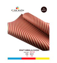 Paket Kağıdı Kraft Kağıt Ambalaj Kağıdı Hediye Kağıdı Yılbaşı Çeyiz Paketleme Kağıt 70x100 (10 ADET)