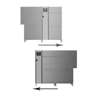 Electrolux Professional Çift Durulamalı Konveyörlü Bulaşık Makinesi, 250 Sepet/saat, Clear Blue Filitreleme Sistemi, Elektrikli, Dokunmatik Ekran, Sağdan>sola, Termal Etiket Uyumlu, 50hz EDR250ER5