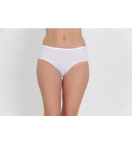 Yumuşak Dokulu Günlük Kadın Külot Beyaz
