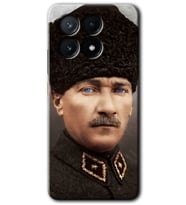 Poco x6 Pro Kılıf HD Desen Baskılı Kılıf - Başkomutan Atatürk