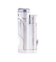 Parmida 2 Torch Pürmüz Gümüş Puro Çakmağı (Karışık)