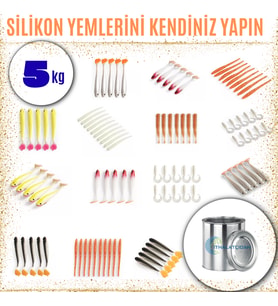 Silikon Balık Yemi Ham Maddesi (20 Shore) 5kg (Standart)