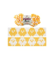 Alize Puffy More 6560 2'li Paket Kendinden İlmekli El Örgü İpi Battaniye, B