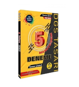 Tasarı DGS 5 Muhteşem Çözümlü Deneme