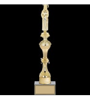 ODAK KUPA - Figürlü Kupalar - Mezuniyet Kadın Figürlü Kupalar FG-031 C - 40 cm