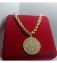 Reşat Altın kaplama Kadın Halat Kolye