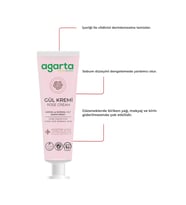 Doğal Yüz Ve El Nemlendirici Gül Aromalı Cilt Bakım Kremi 75 ml