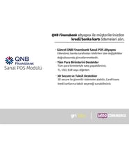 WooCommerce / Wordpress - QNB Finansbank Sanal POS Modülü