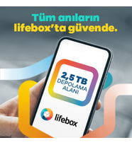 Lifebox 12 Aylık 2,5 TB