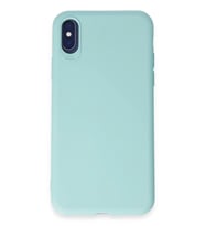 iPhone X Kılıf First Silikon - Turkuaz