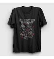 Presmono Unisex Siyah Dead Hollywood Undead T-Shirt 149573tt