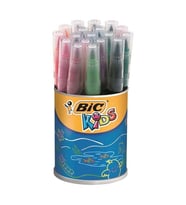 BİC KİDS VISAQUARELLE FIRÇA UÇLU KEÇELİ KALEM SETİ 18'Lİ (RENK)