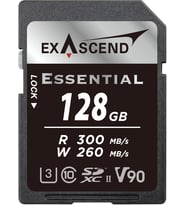 Exascend 128Gb Essential Uhs-Ii Sdxc Memory Card (Çok Renkli)