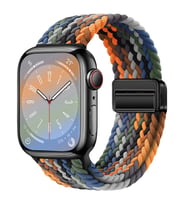 Huawei Watch GT GT2 GT3 GT4 42mm/Honor Magic 2 Kordon Magnet Örgü Strap (KAHVE)