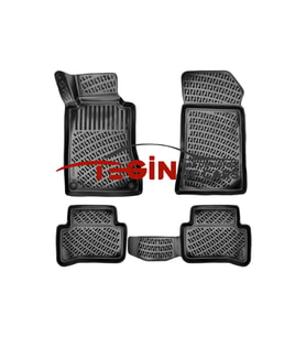 Mercedes C Serisi W203 3D Havuzlu Paspas 2000-2007 Siyah
