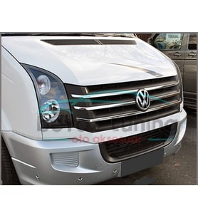 Volkswagen Crafter Ön Panjur Kromu Nikelaj 2012 Sonrası
