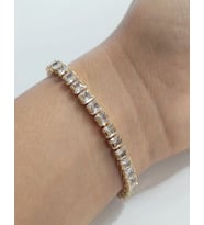 Monalisa Home Lüks Gösterişli Figürlü Gold Bileklik